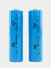 Аккумуляторная батарейка АА, 1300 mAh, литиевая 3.7v, литиевая LC 14500