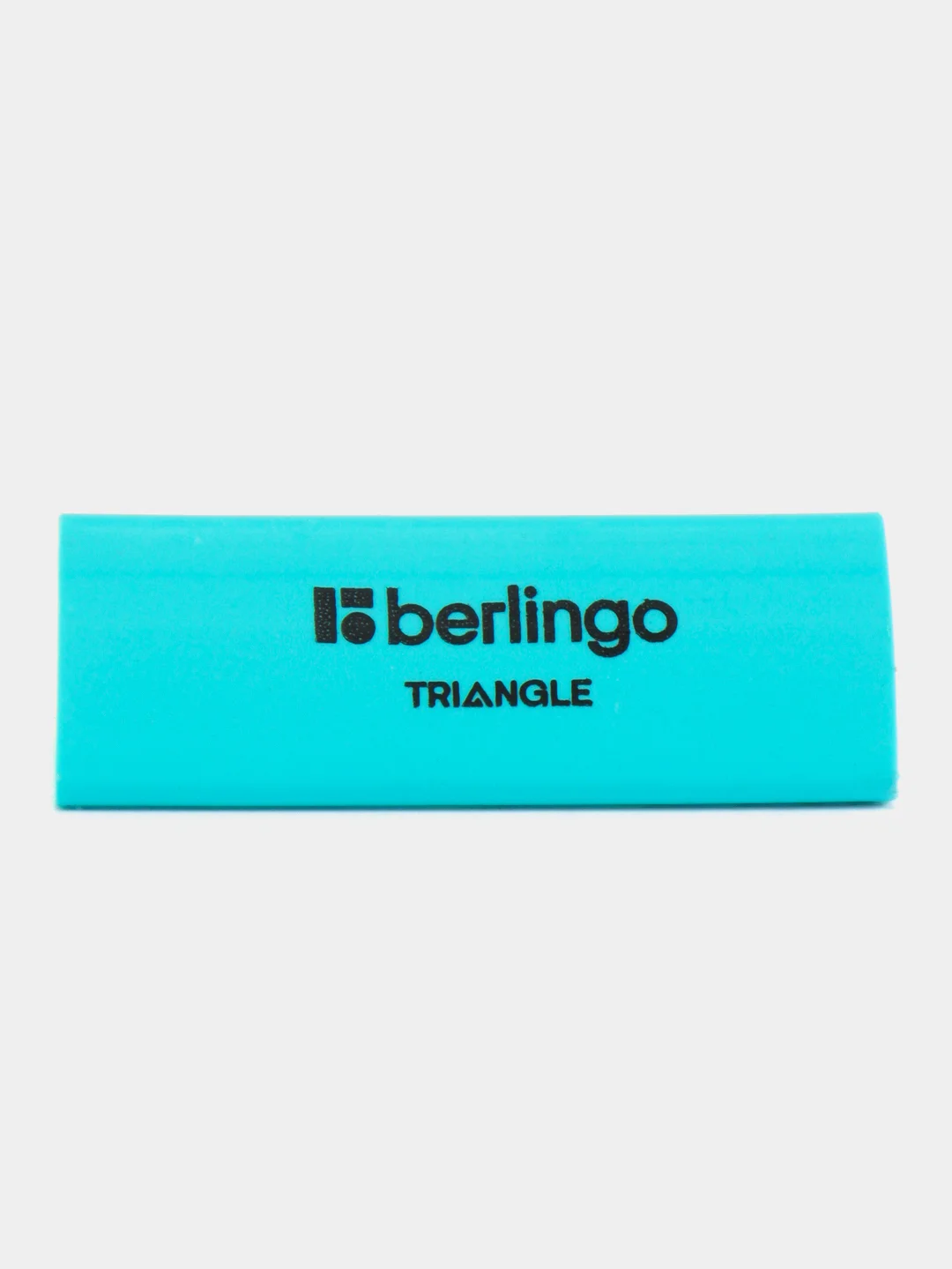 Голубой ластик Berlingo "Triangle", треугольный, термопластичная резина, 44*15*15мм