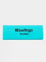 Голубой ластик Berlingo "Triangle", треугольный, термопластичная резина, 44*15*15мм