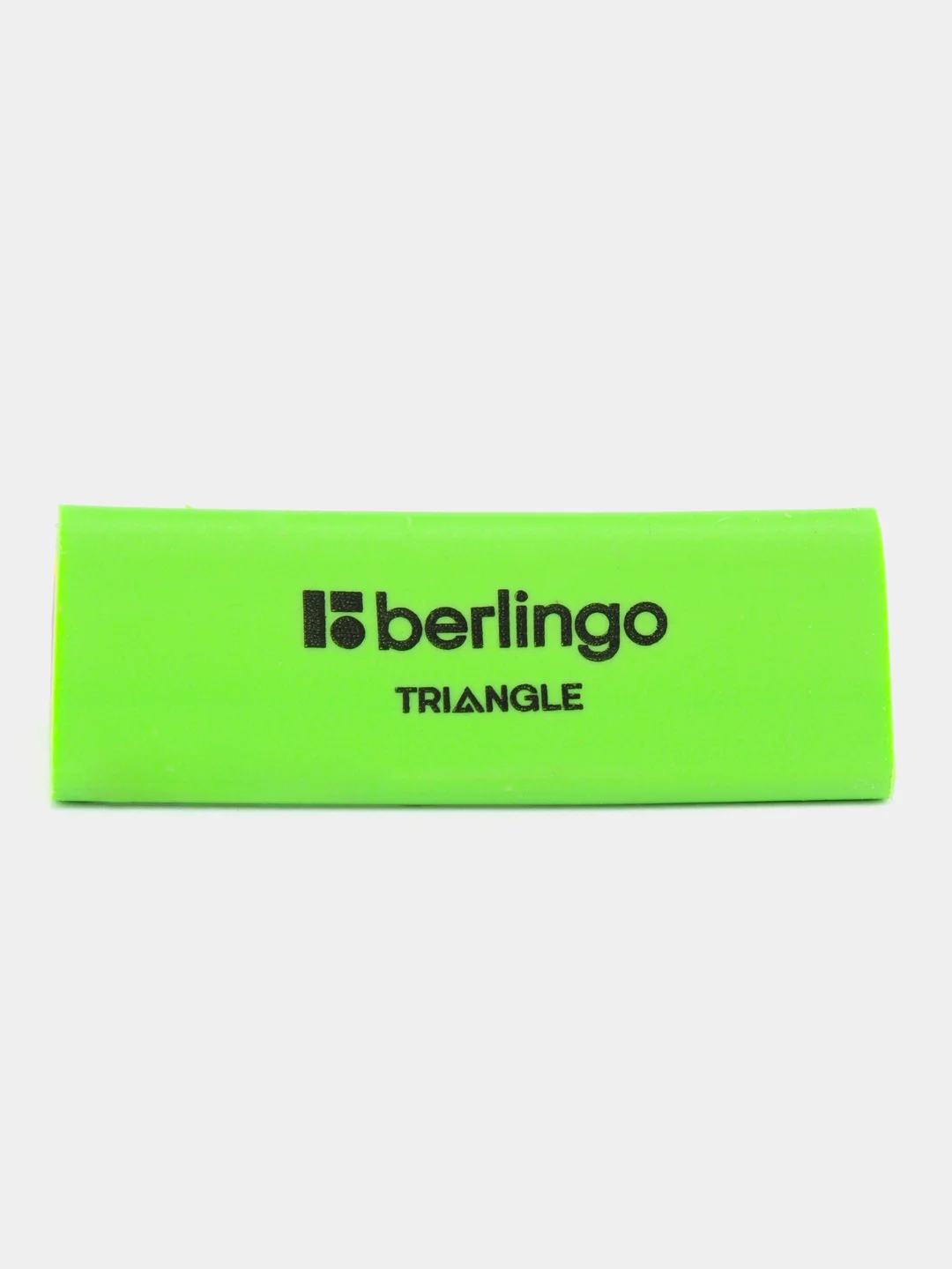 Зеленый ластик Berlingo "Triangle", треугольный, термопластичная резина, 44*15*15мм