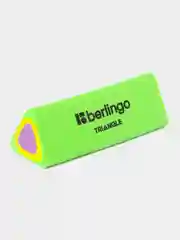 Зеленый ластик Berlingo "Triangle", треугольный, термопластичная резина, 44*15*15мм