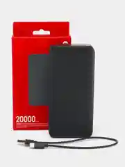 Черный 18w Fast Charge Power Bank 20000mAh