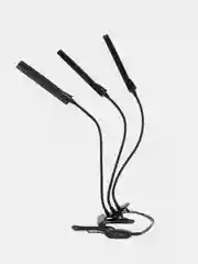 Черный фитолампа для растений, цветов, фитолампа для рассады, USB лампа