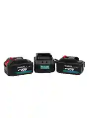 Синий гайковерт Makita аккумуляторный бесщеточный, 20V  с набором насадок