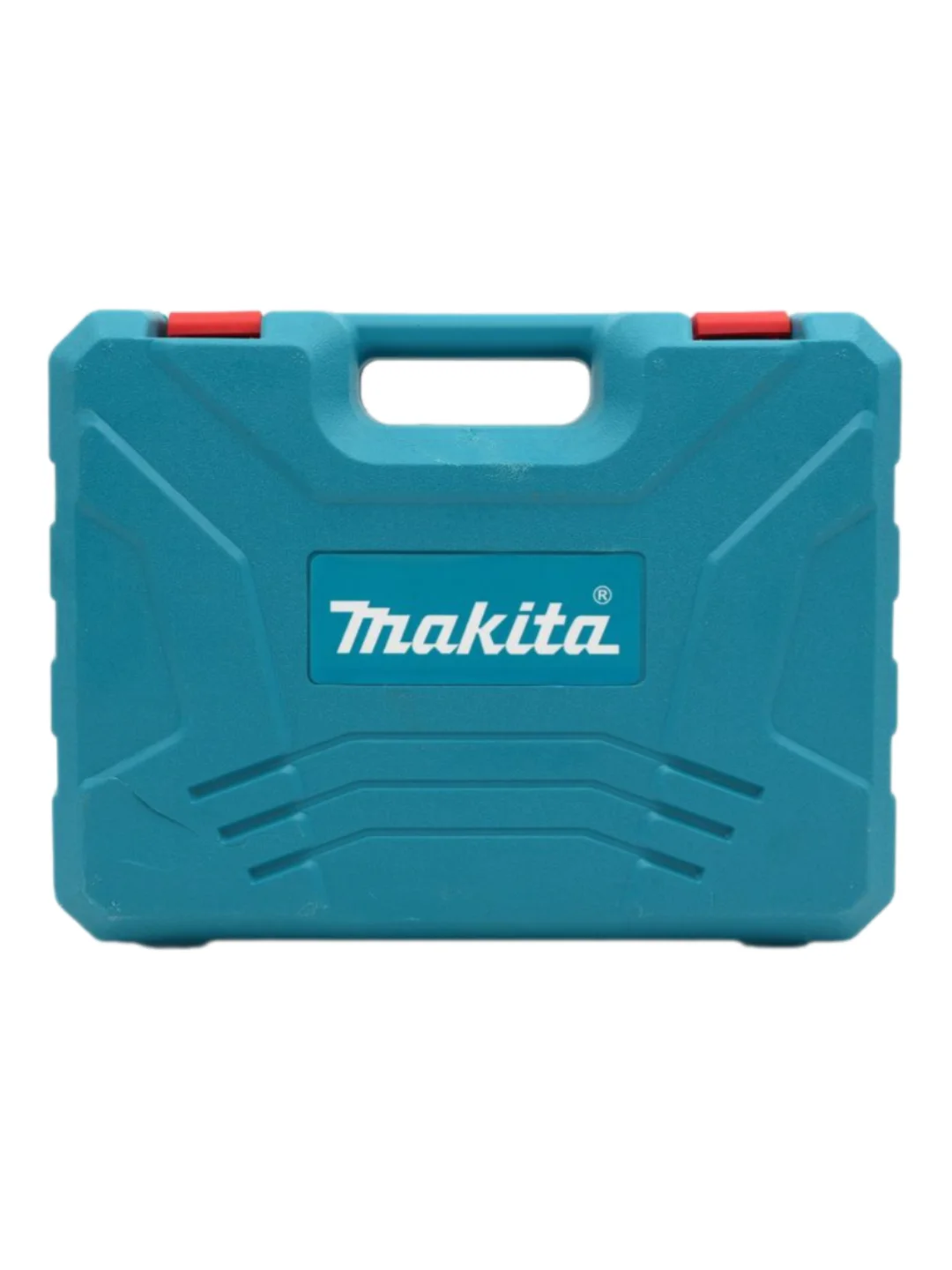 Синий гайковерт Makita аккумуляторный бесщеточный, 20V  с набором насадок