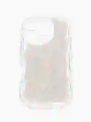 Белый чехол на айфон 11 12 13 14 15 16 Pro Max силиконовый iPhone прозрачный