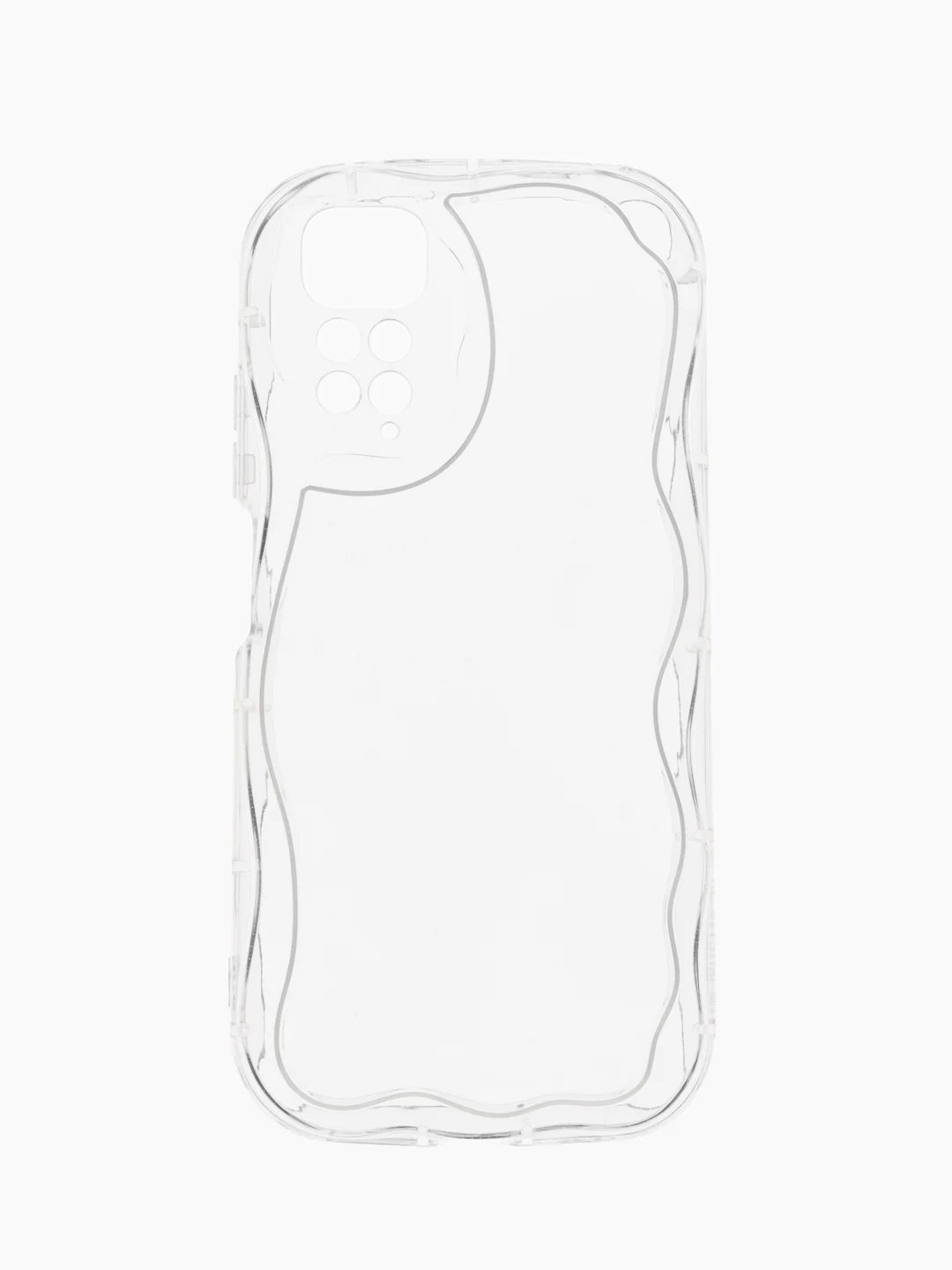 Прозрачный чехол для Xiaomi Redmi Note 11 4G / Note 11S (Редми Ноут 11с), прозрачный, противоударный