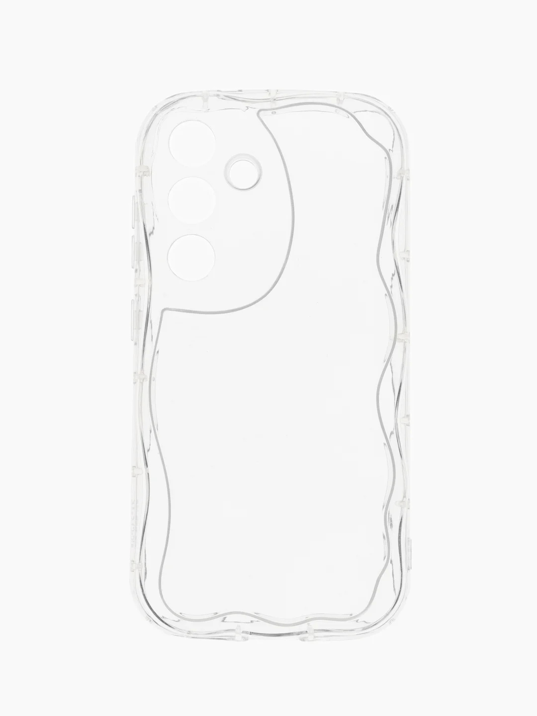 Прозрачный чехол для Samsung Galaxy S25 (Самсунг Галакси С25), прозрачный, противоударный