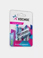 Батарейка LR 3 Космос мизинчиковые 6шт