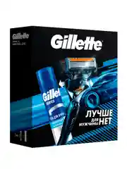 Набор Gillette станок Fusion5 Proglide с 1 кассетой и гель для бритья Gillette Series