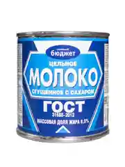 Молоко сгущенное ГОСТ м.д.ж. 8,5% Семейный Бюджет 370 г.