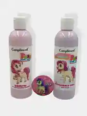 Подарочный набор Compliment Pony Little Star 3+/Шампунь,волшебная пенна для ванн