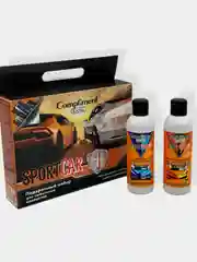 Подарочный набор Compliment SportCar 3+/Шампунь и гель для душа и ванны/Подарок внутри