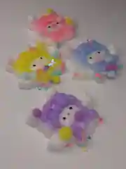 Голубой игрушка сквиш-антистресс, таба, лапка кошачья, хомяк, орио, куроми, капибара, хеллоу кити
