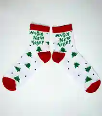 Зеленый носки новогодние