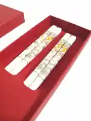 Серебряный палочки для еды керамические, 2 пары, в подарочной коробке