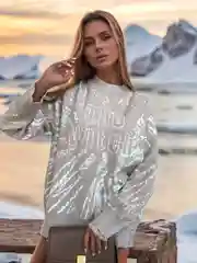 Свитер туника кофта джемпер теплый утепленный свитшот на зиму зимний