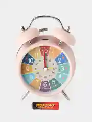 Конфетный часы будильник/детские, настольные, обучающие/Большие