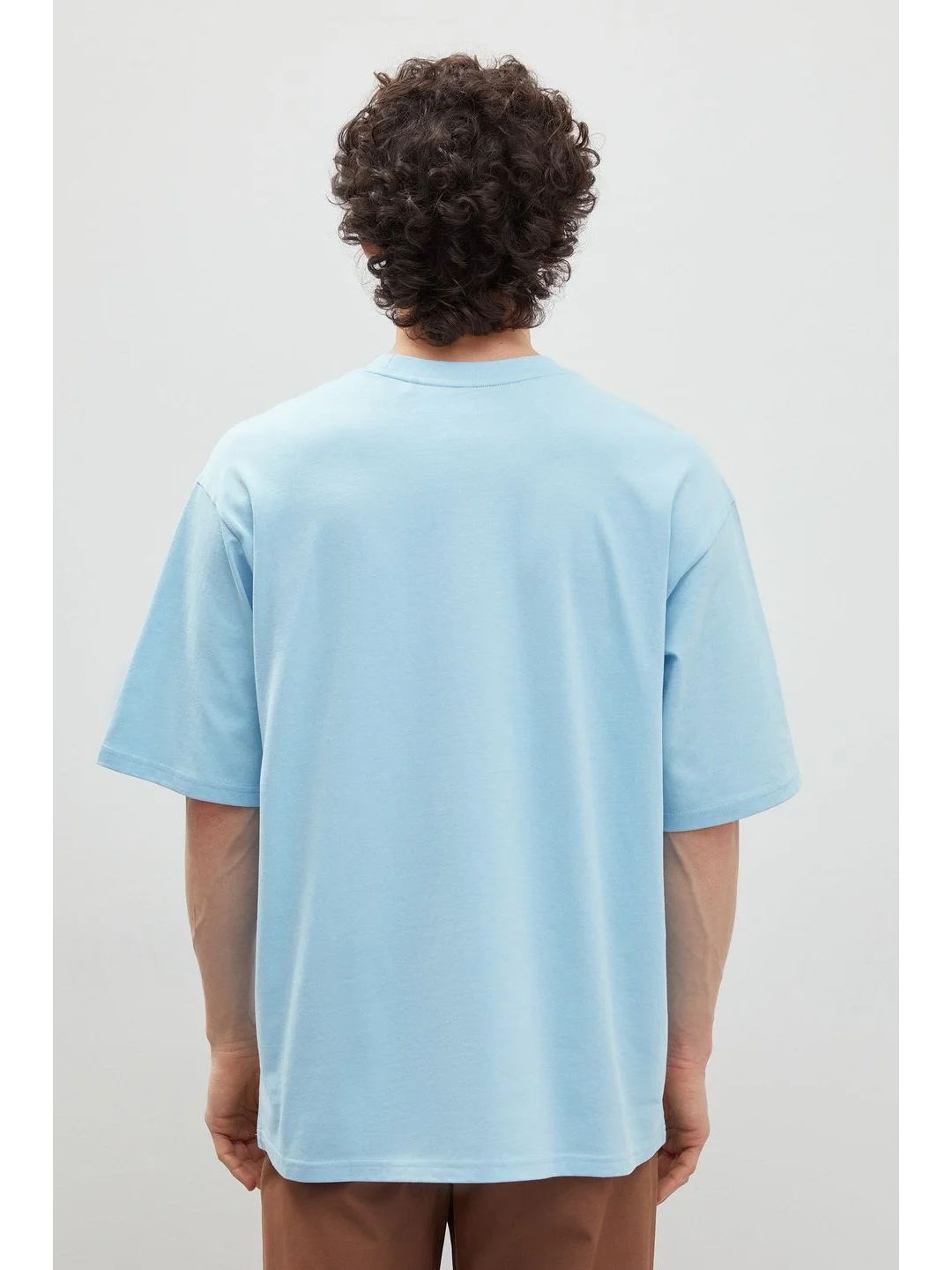 Футболка oversize силуэта из хлопка