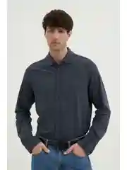 Синий рубашка мужская