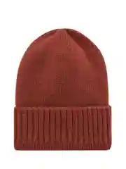 Красный шапка с шерстью