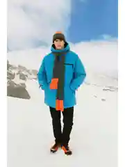 Полупальто утепленное с капюшоном