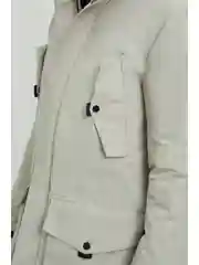 Полупальто утепленное с капюшоном