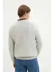 Джемпер прямого силуэта с шерстью