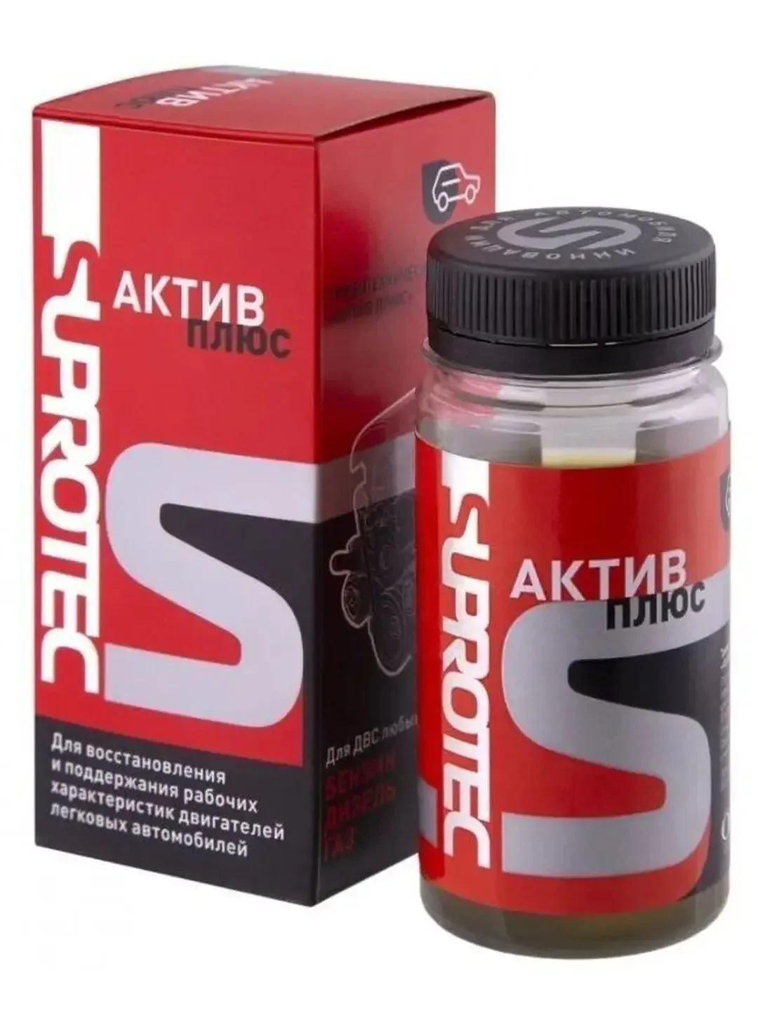 Suprotec Супротек Актив Плюс ДВС 90мл (бензин/дизель/газ)