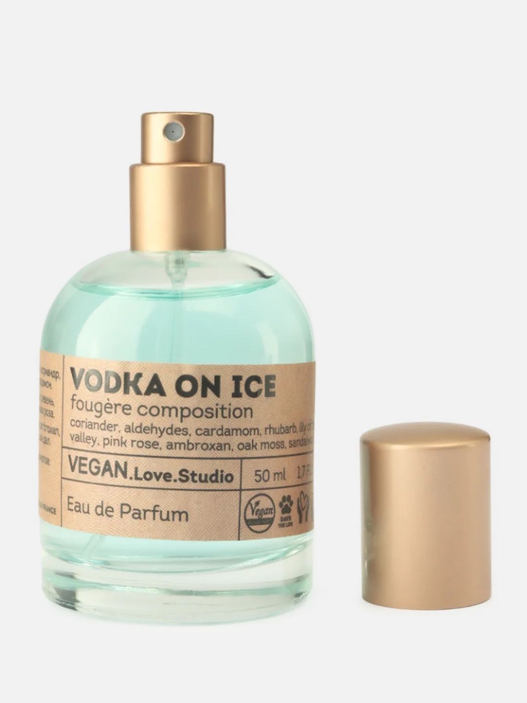 Vegan Love Studio Vodka On Ice (Веган Лав Студио Водка Он Айс) - 50ml for women/12
