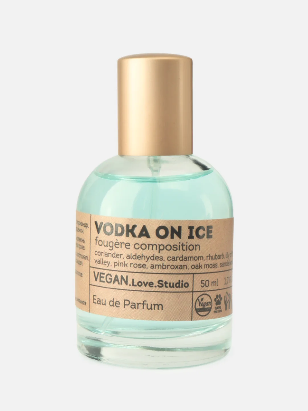 Vegan Love Studio Vodka On Ice (Веган Лав Студио Водка Он Айс) - 50ml for women/12