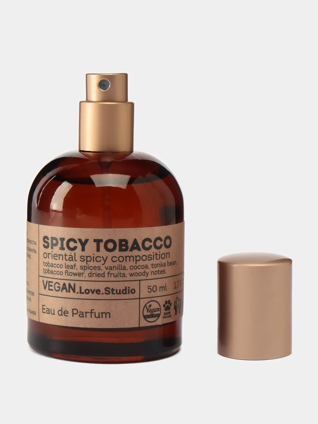 Vegan Love Studio Spicy Tobacco (Веган Лав Студио Спайси Тобакко) - 50ml for women/12