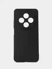 Черный чехол для Xiaomi Redmi 14C / Poco C75 (Сяоми Редми 14с), черный защита камеры силиконовый