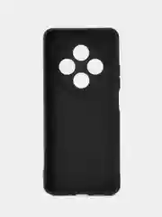 Черный чехол для Xiaomi Redmi 14C / Poco C75 (Сяоми Редми 14с), черный защита камеры силиконовый