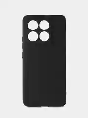 Черный чехол для Xiaomi 14T (Сяоми 14Т), черный и прозрачный