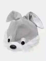 Серый меланж новогодний костюм "Заяц"