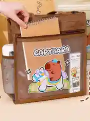 D.A. Сумка шоппер женская с принтом "Капибара"