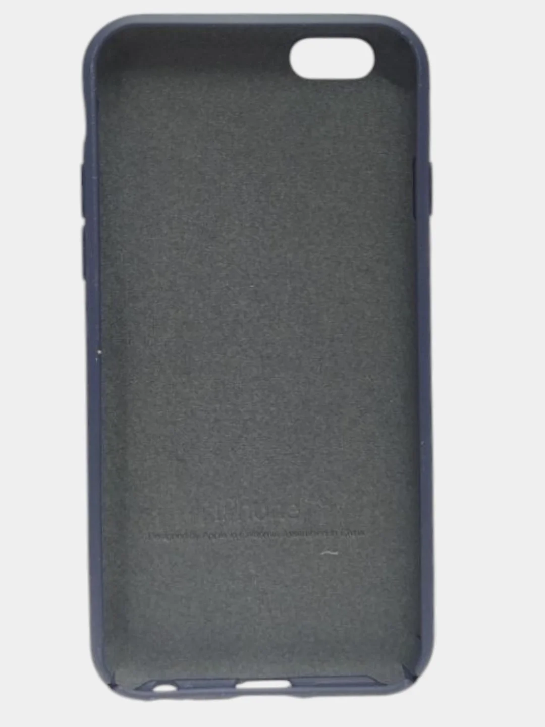 Синий меланж чехол Silicone case для iPhone 6 / 7 / 7PLUS / Xiaomi A2