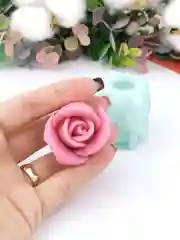 Силиконовая форма цветок Роза молд для шоколада