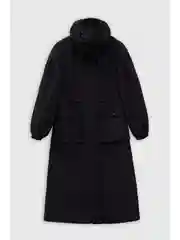 Черный плащ с капюшоном