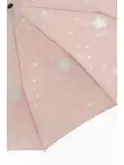 Розовый женский зонт