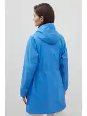 Укороченный плащ с капюшоном