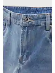 Голубой джинсы barrel leg fit женские