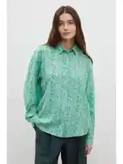 Блузка из вискозы с длинным рукавом
