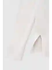Белый джемпер свободного силуэта с хлопком