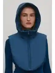 Зеленый женский капор