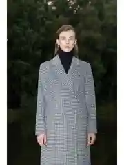 Серый пальто из шерсти