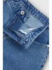 Голубой джинсы regular fit женские