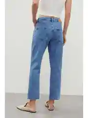 Голубой джинсы regular fit женские