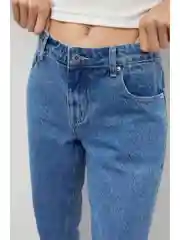 Голубой джинсы regular fit женские